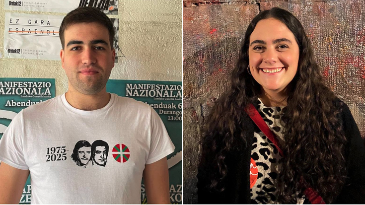 Beñat Loidi eta Amets Arexolaleiba: "Guretzat borroka eta intsumisio eguna da abenduaren 6a"