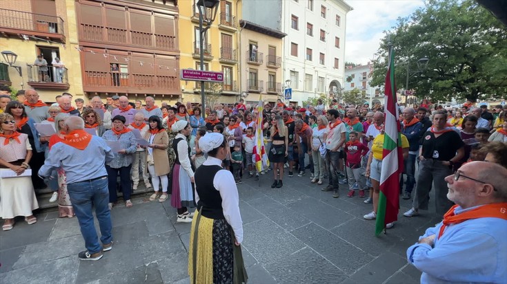 Festak eztanda egin du Aretxabaletan