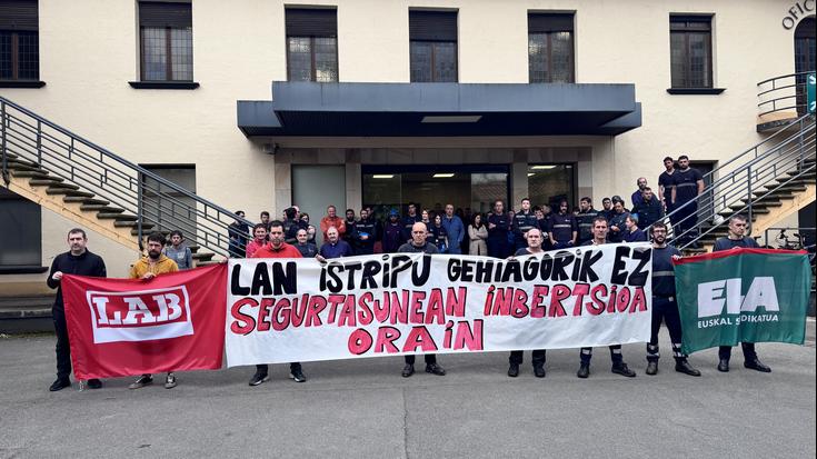Segurtasunari lehentasuna emateko eskatu diote enpresari Garayko langileek