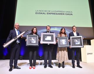 Danobat Group-ek Enpresa Berrikuntza saria jaso du Euskal Enpresaren Gauean