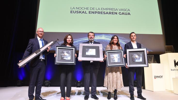 Danobat Group-ek Enpresa Berrikuntza saria jaso du Euskal Enpresaren Gauean