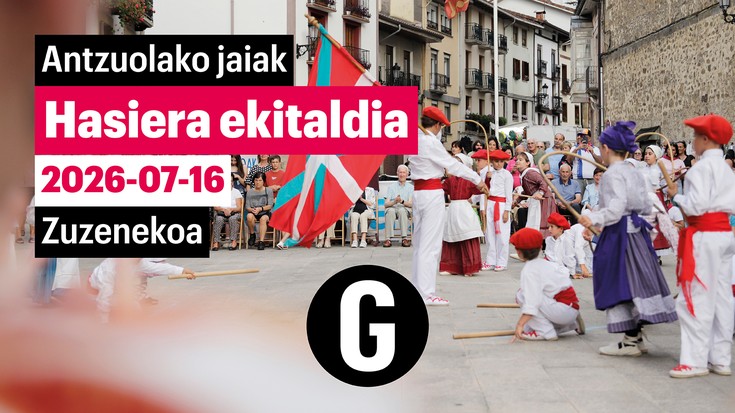 Antzuolako jaiak: ikurrin dantza eta soka dantza