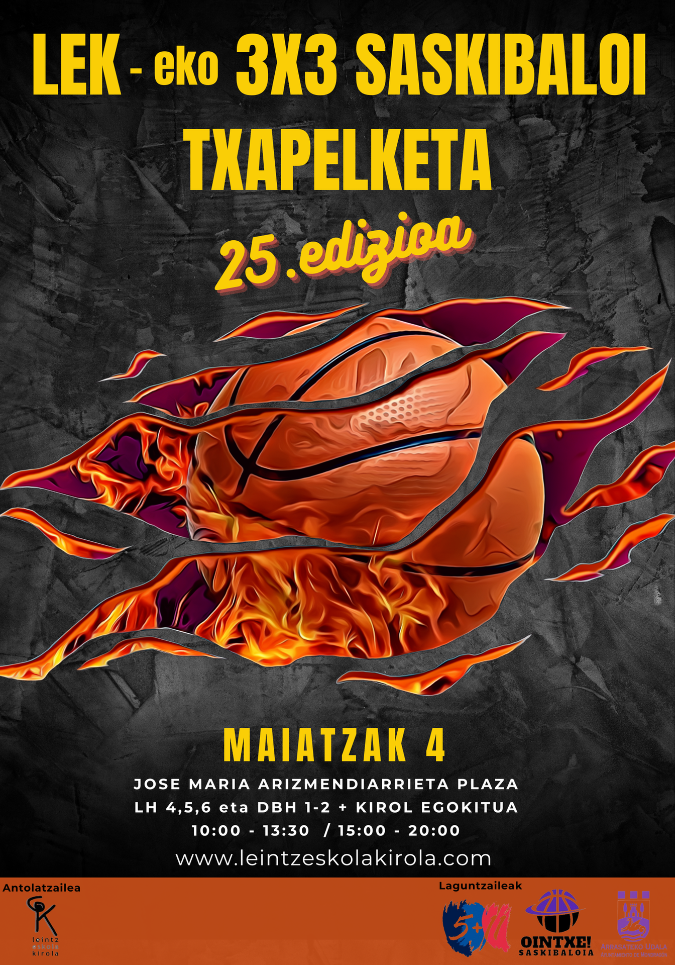 Badator 3x3 saskibaloi txapelketaren 25. edizioa!