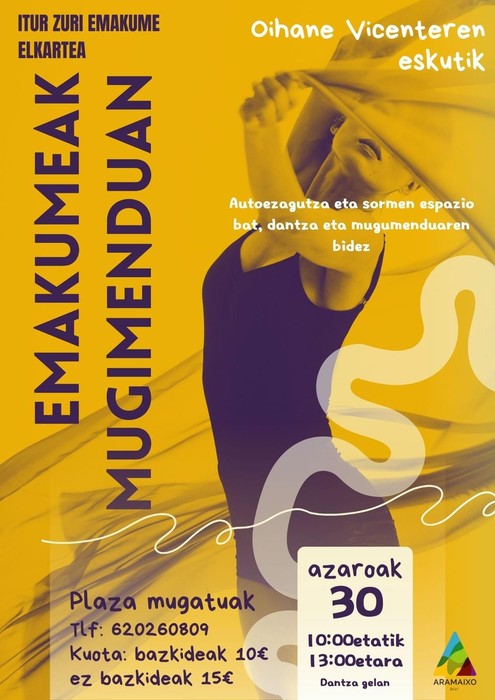 'Emakumeak mugimenduan' tailerra