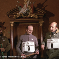 Lehen korrikaren sortzaileei omenaldia