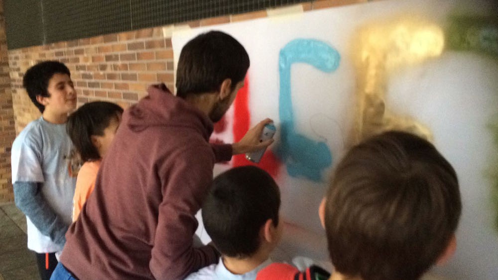 Grafiti tailerra egingo dute Elgetako gaztelekuan aste bukaeran