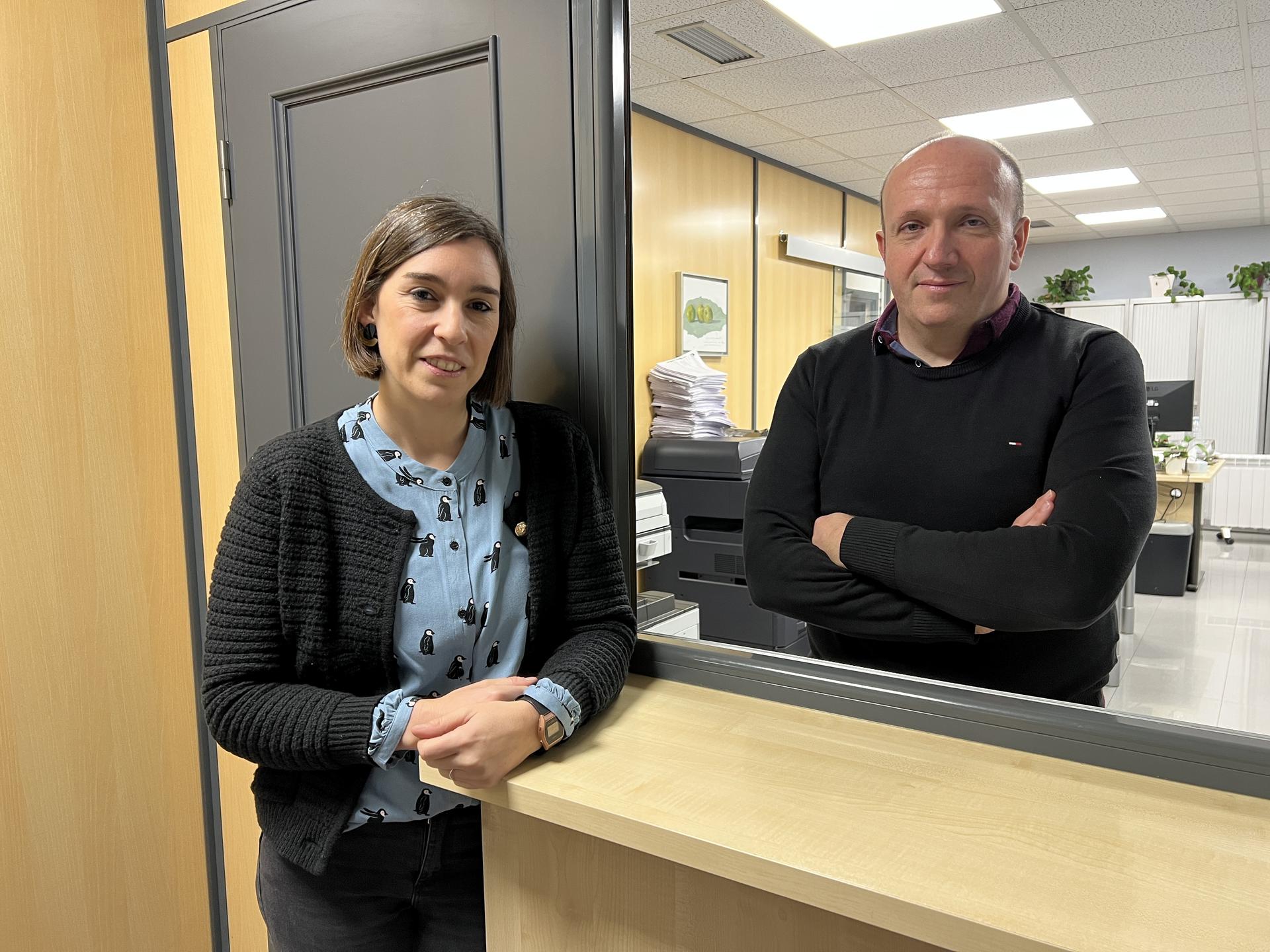 Patricia Iglesias eta Igor Rodrigo: "Ederra da bezeroen arazoak konpontzea"