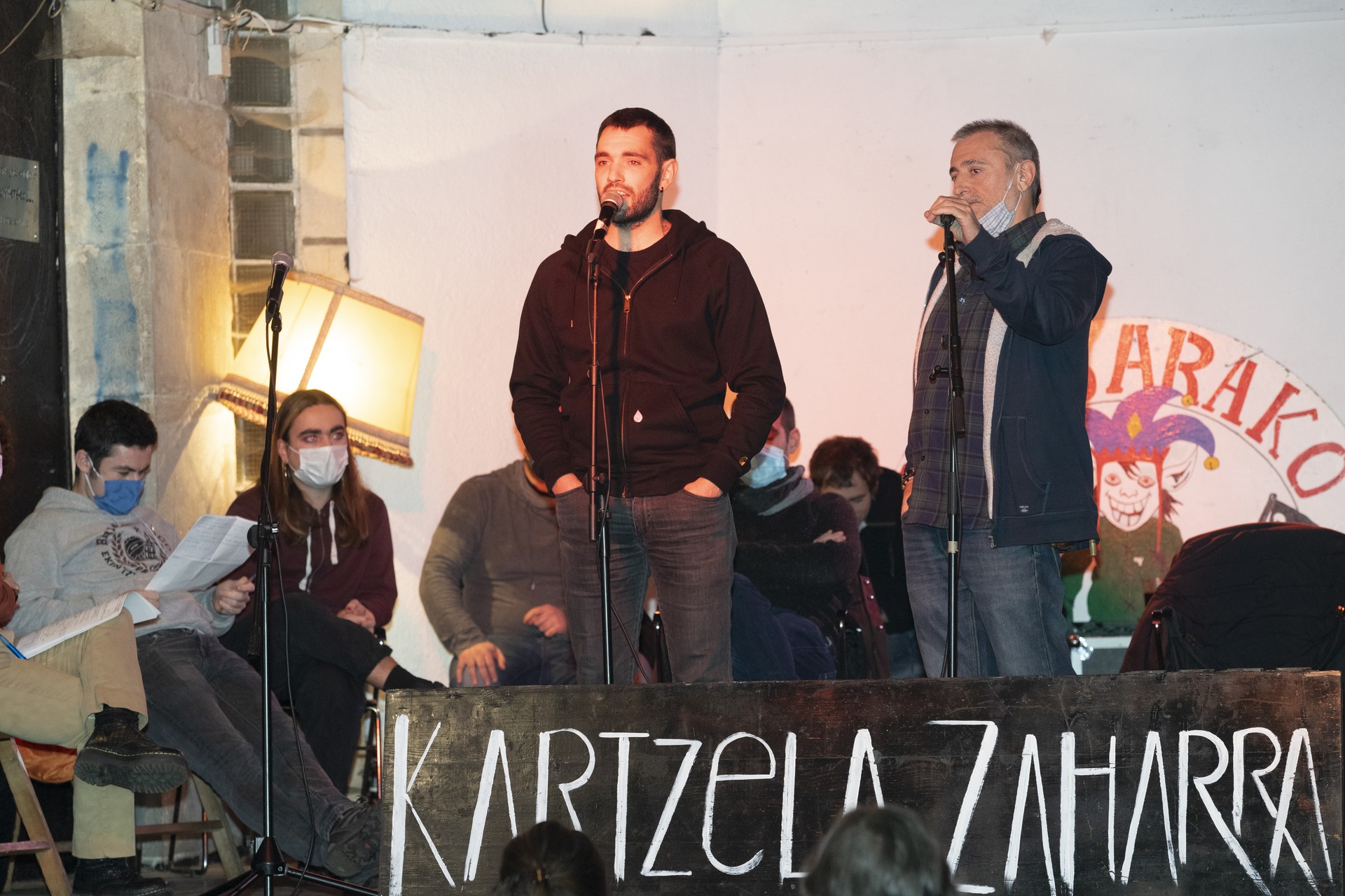 'Txapeldunen Ligako bertso-saioa' Bergarako kartzela zaharrean