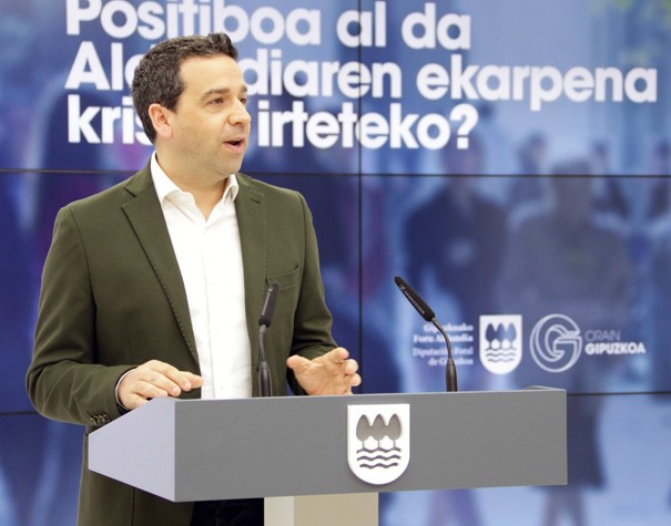 Imanol Lasa, foru bozeramailea: "Gipuzkoarren %56,8k uste du lurraldea krisialdia gainditzen ari dela"