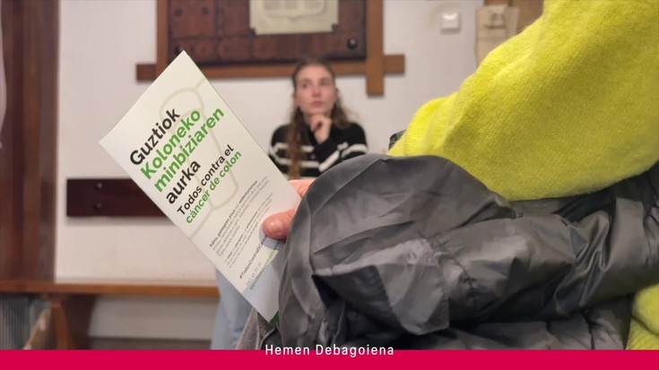 'Hemen Debagoiena': Koloneko minbiziari lotutako prebentzio-neurrien gainean sentsibilizatzeko tailerra