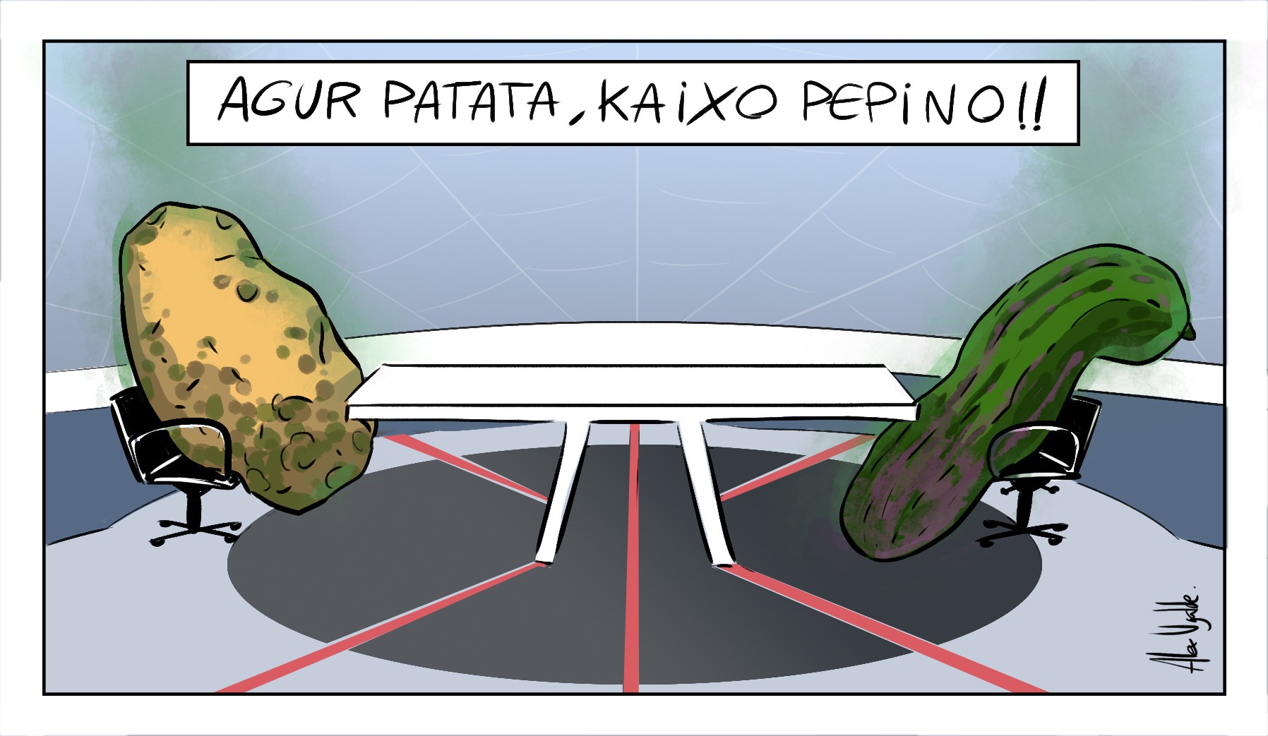 Kaixo, Pepino.