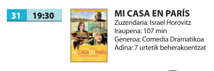 'Mi casa en Paris'