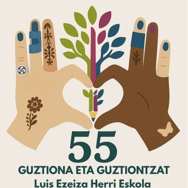 Erakusketa: 'Luis Ezeiza Herri Eskola: 55 Urte hezten eta hazten'