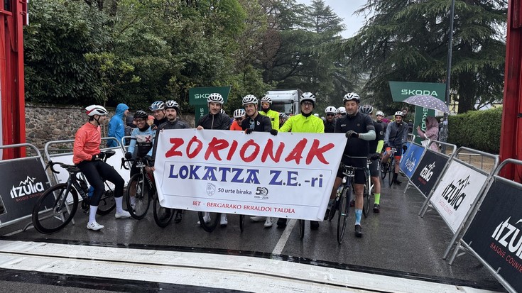 440 zikloturista irten dira Itzulia Basque Country martxan