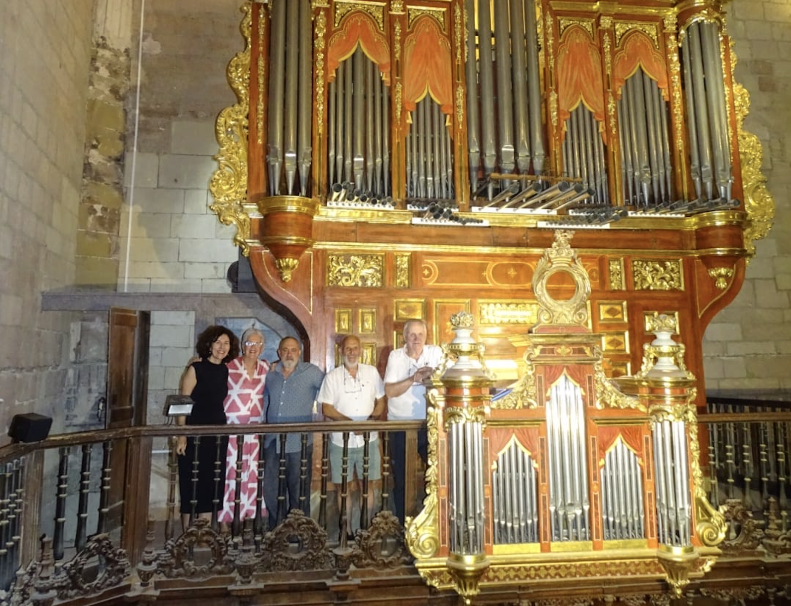 Errioxan izan dira Musika Eskolako organo ikasle helduak