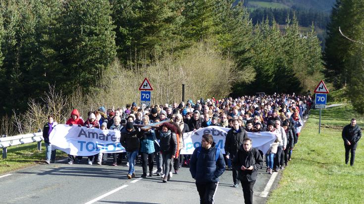 Arantzazura erromes, 'Amarenean denok etxeko' lelopean