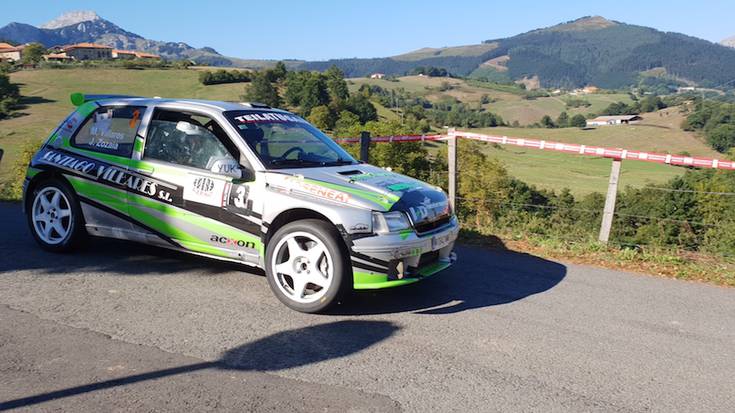 Mattin Villares eta Jon Zozaya nagusi Aramaioko rallysprintean