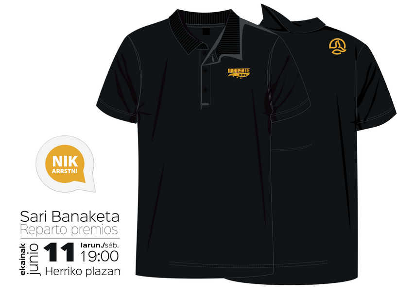 Arrasate Blueseko 100 polo zozkatuko ditu Ibai-artek