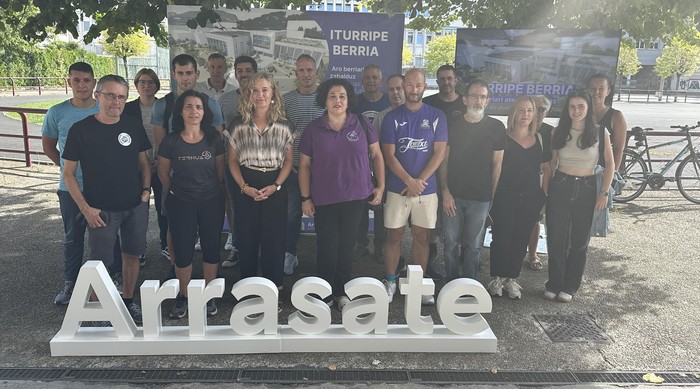Kiroldegi berriaz gain hiri-parke berria ere hartuko du Iturripek