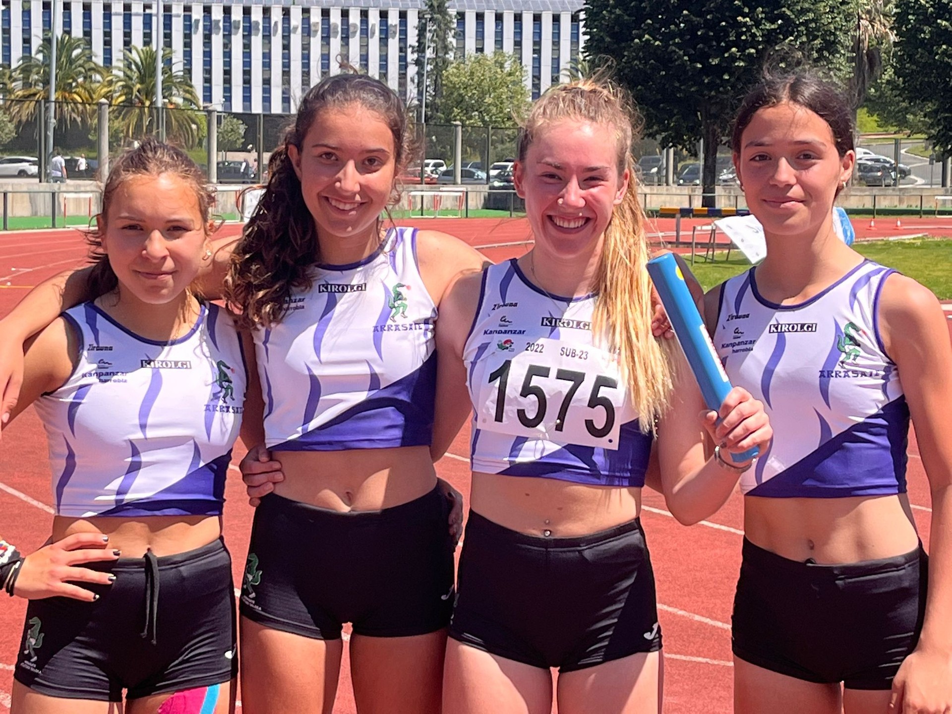 Bost domina eta bi errekor, Gipuzkoako atletismo txapelketan