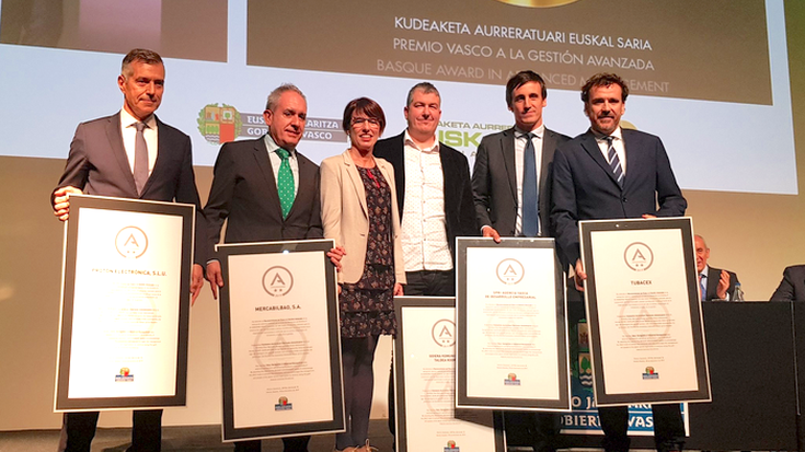 'Urrezko A': kudeaketa aurreratuari aitortza, urteurrena borobiltzeko