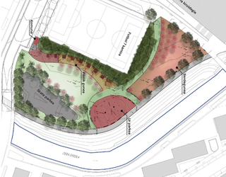 Aretxabaletako kiroldegi aurreko aisialdi gunearen lanak astelehenean hasiko dituzte