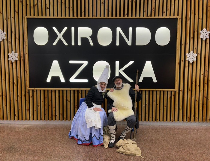 Mari Domingi eta Olentzero Bergarako azokara jaitsiko dira abenduaren 17an,  gutunak jasotzeko