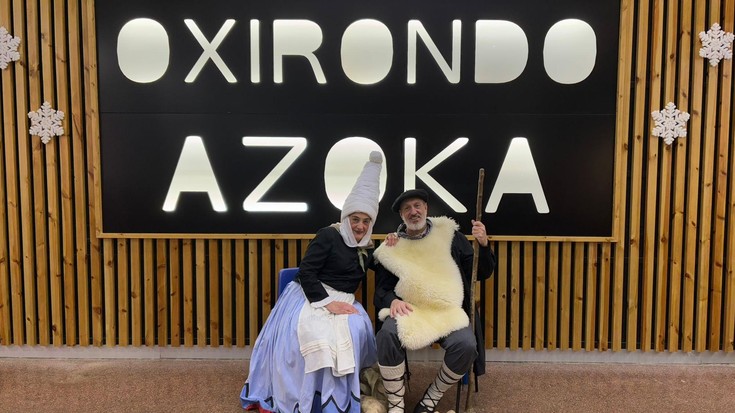 Mari Domingi eta Olentzero Bergarako azokara jaitsiko dira abenduaren 17an,  gutunak jasotzeko