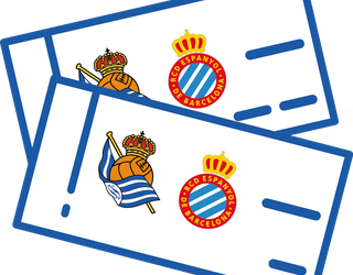 Realaren eta Espanyolaren arteko partidarako sarrerak futbol zelaiko tokirik onenean!