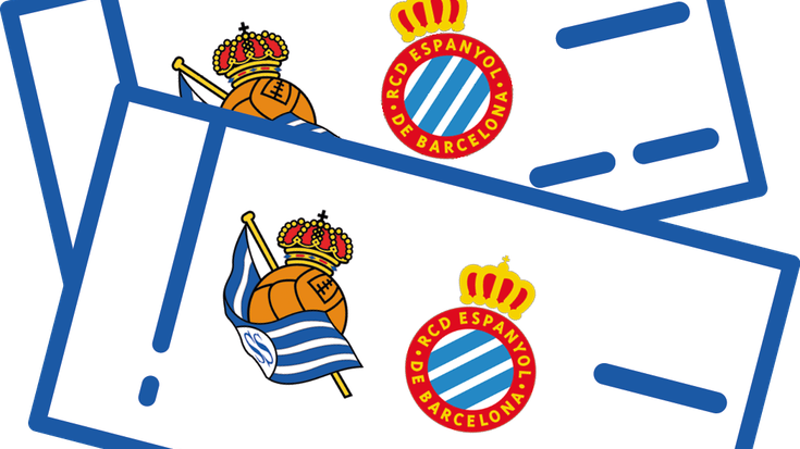 Realaren eta Espanyolaren arteko partidarako sarrerak futbol zelaiko tokirik onenean!