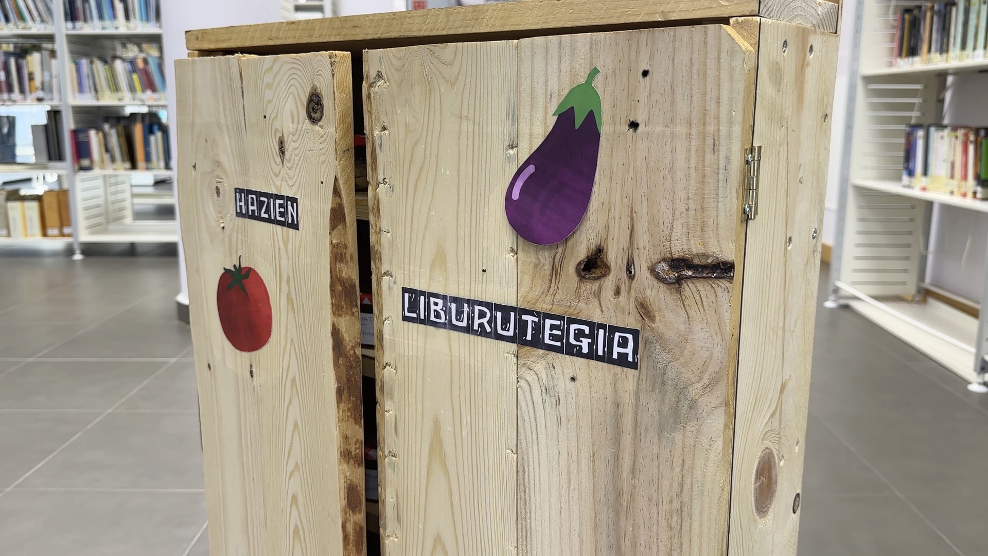 Haziak jasotzeko aukera dago liburutegian