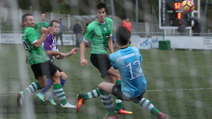 Bolada txarra eten eta 2-0 menderatu du Mondrak Hondarribia