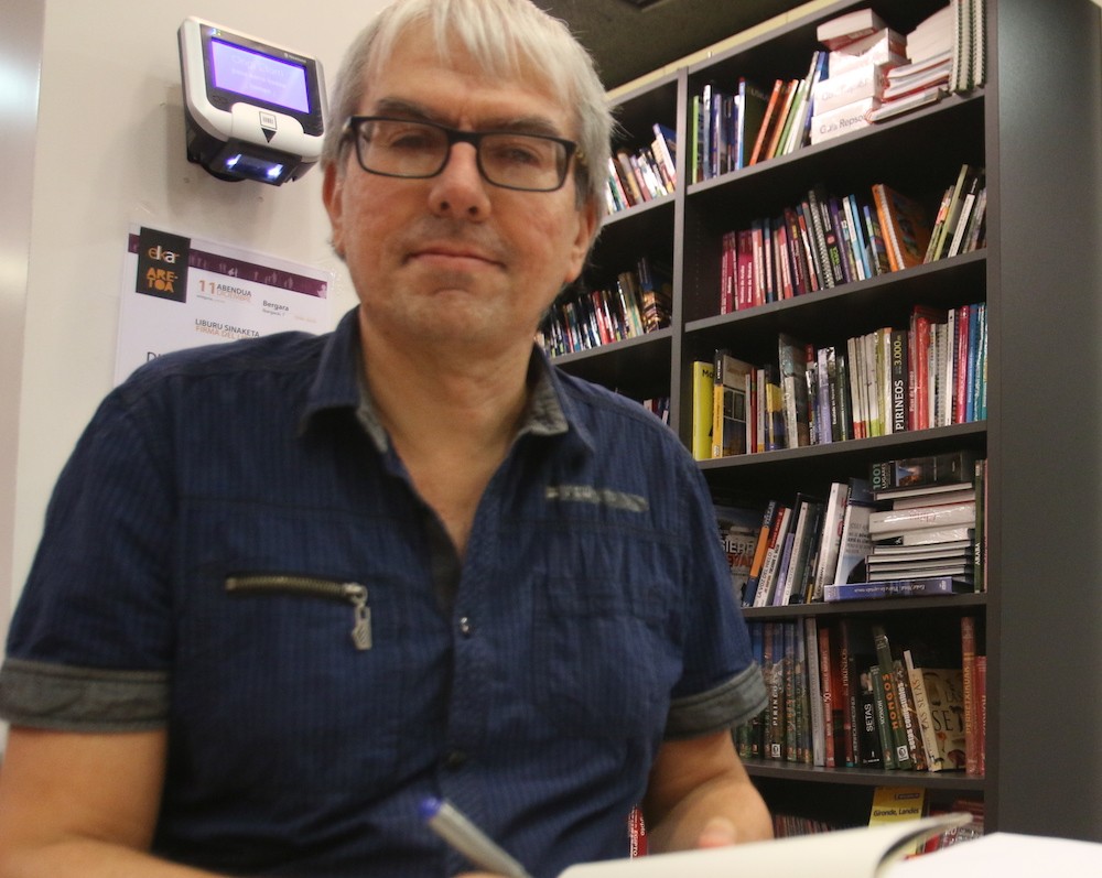 Daniel Laskurain: "Habia apurtuekin, naturarekiko dudan kezka azaldu nahi dut"