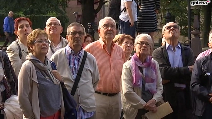 Turista asko ibili dira gurean abuztuan