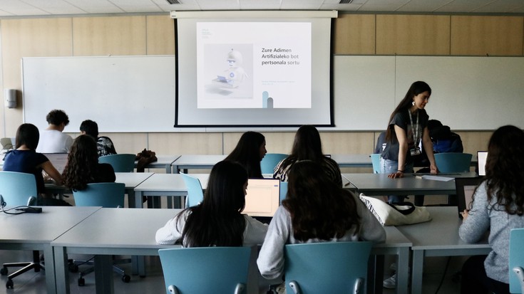 PTGaraiak eta MGEPak adimen artifizialeko jardunaldi bat antolatu dute, Nesken IKTen Nazioarteko Egunean