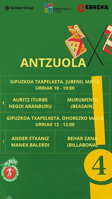 OLALDE ELKARTEKO PILOTARIEN PARTIDUAK