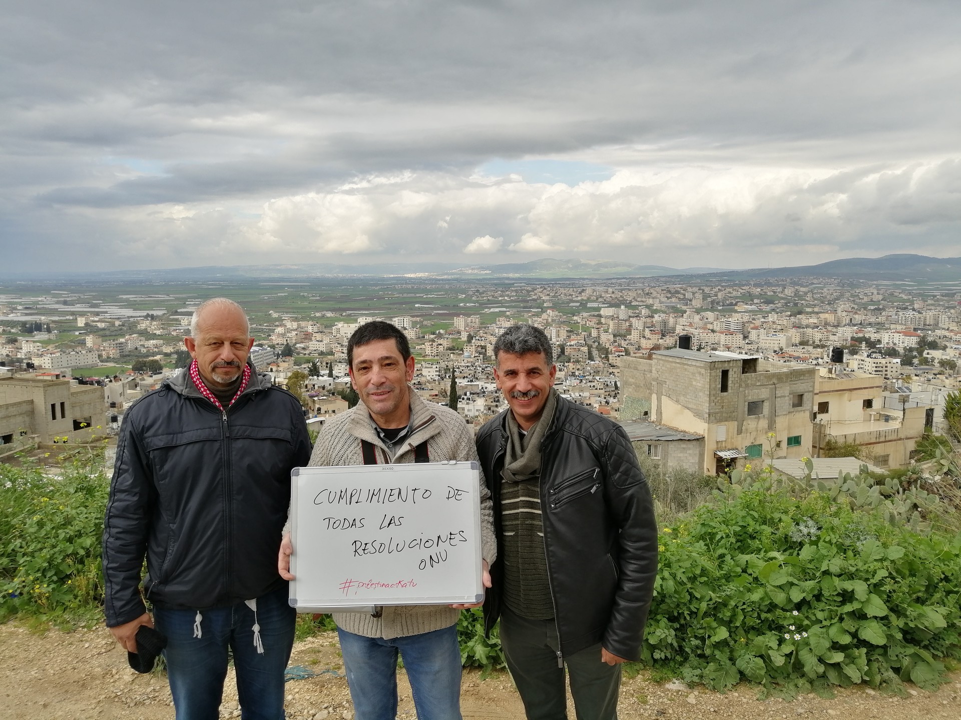 Juan Luis Merino: "Palestinaren egoera gogorra da, baina Europak ez du ezer egiten"