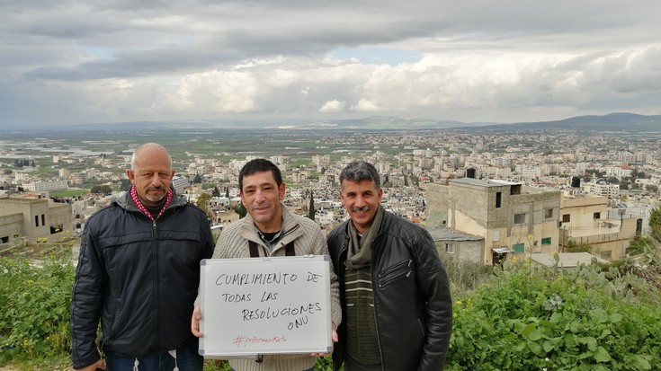 Juan Luis Merino: "Palestinaren egoera gogorra da, baina Europak ez du ezer egiten"