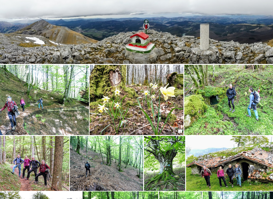 Paraje berriak ezagutu dituzte Arrolako mendizaleek