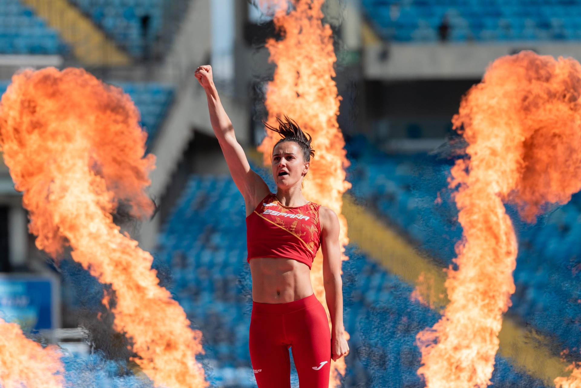 Bi debagoiendar atletismoko urteko argazki onenen erakusketan