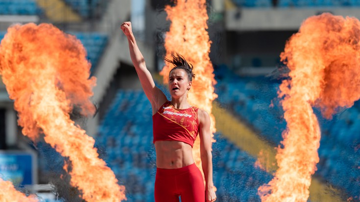 Bi debagoiendar atletismoko urteko argazki onenen erakusketan