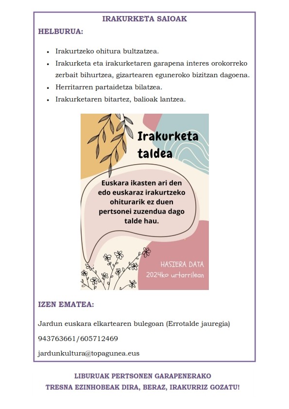 Irakurzaletasuna bultzatzen