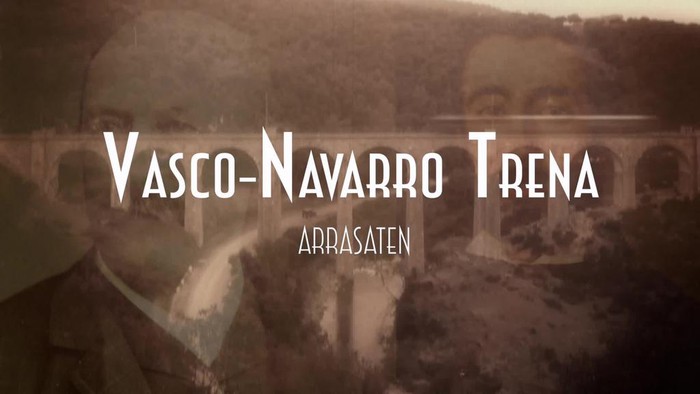 'Vasco-Navarro trena Arrasaten' dokumentalaren proiekzioa