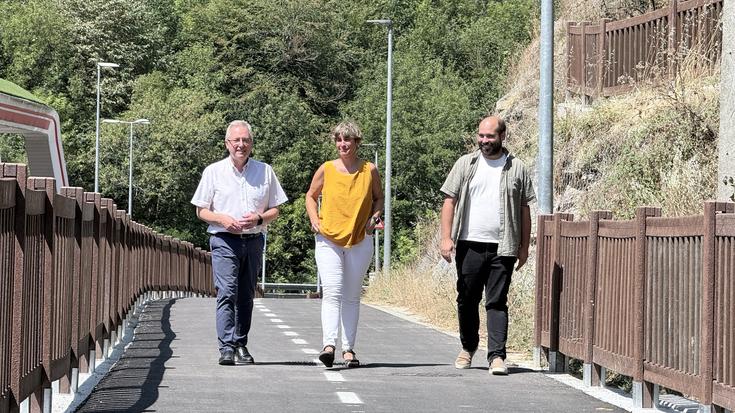 Bergara-Antzuola bidegorria urte amaierarako osatuta egongo da