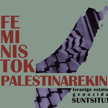 'Feministok Palestinarekin' elkarretaratzea