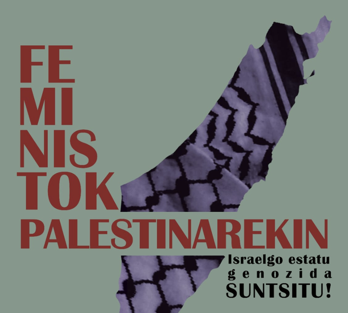 'Feministok Palestinarekin' elkarretaratzea
