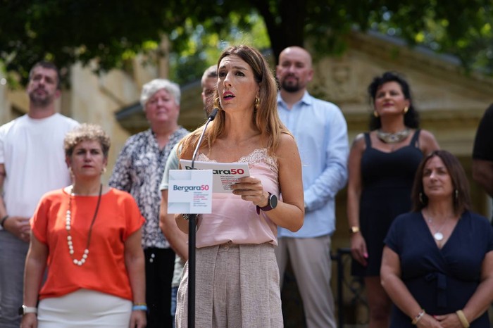 Izaro Elorza: "Beharrezkoa da foru integrazioaren eta burujabetza osoaren bidean urrats berriak egitea"