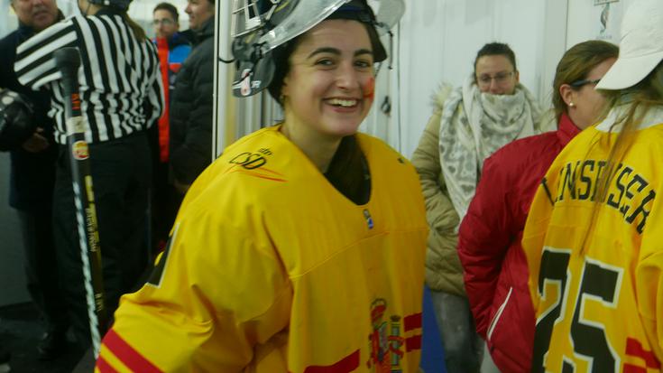 Ione Oyanguren erabakigarria izan da Espainiako hockey selekzioko garaipenean