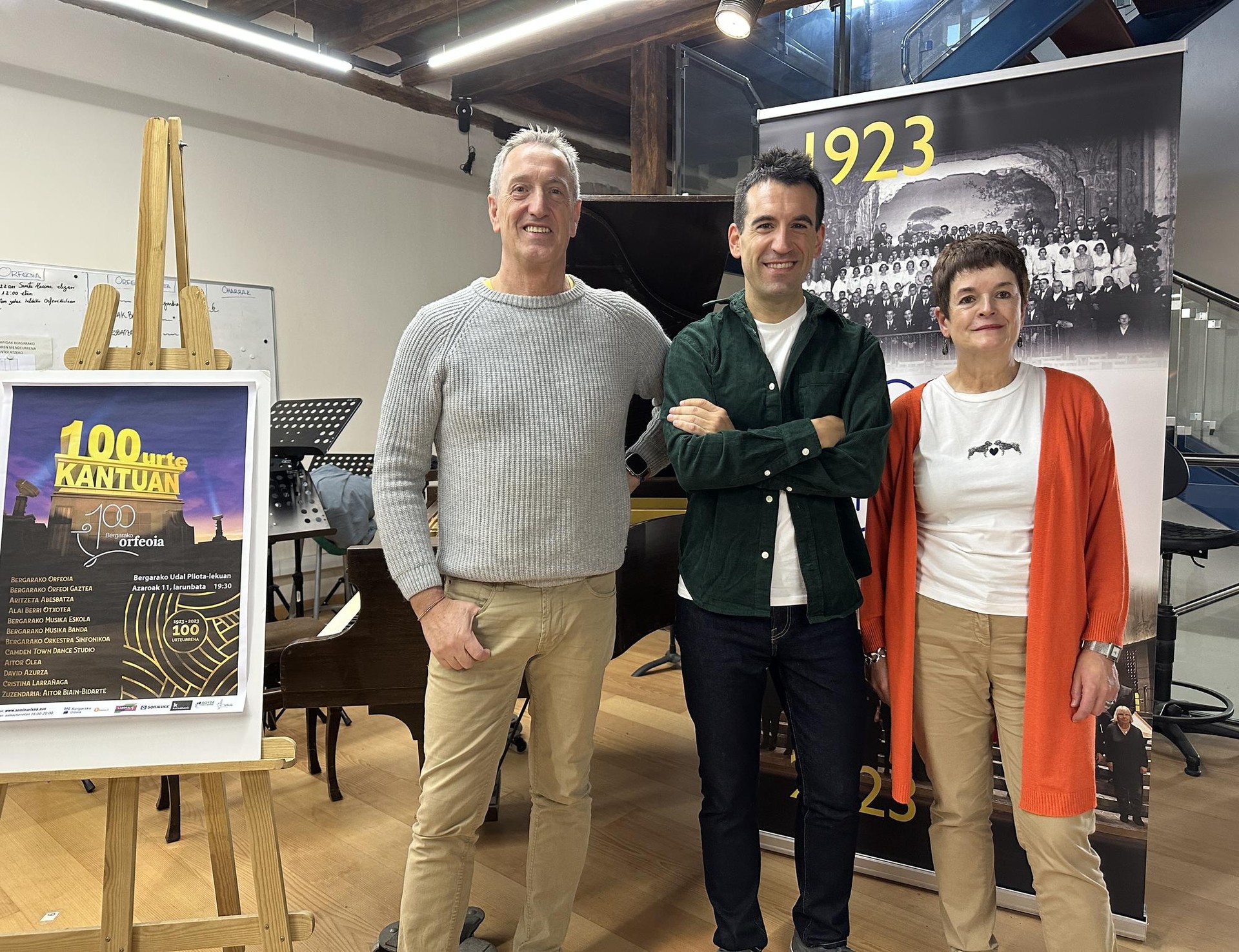 Musika, dantza eta irudiak, 100 urte gogora ekartzeko