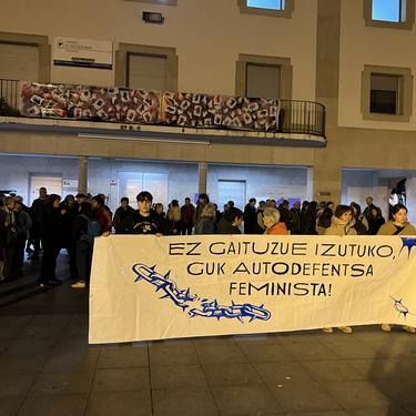 'Eraso matxistarik ez!' elkarretaratzea